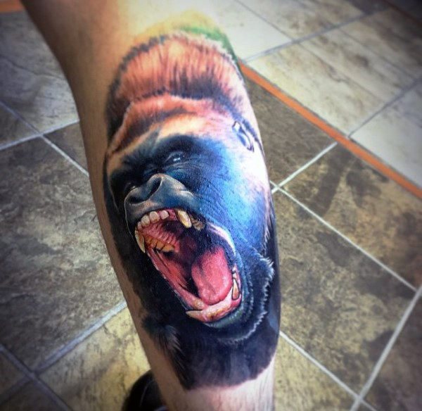 Gorilla tattoo 244