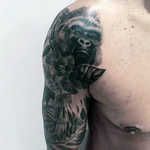 Gorilla tattoo 250