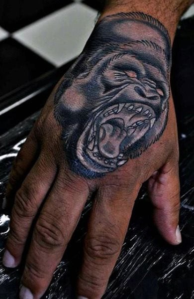 Gorilla tattoo 298
