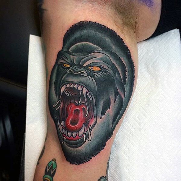 Gorilla tattoo 37