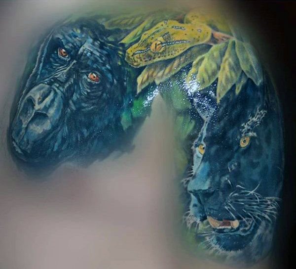Gorilla tattoo 55