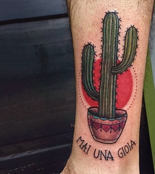 Kaktus tattoo 125