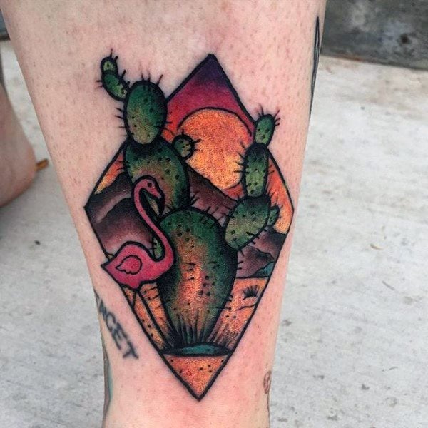 Kaktus tattoo 129