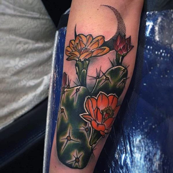 Kaktus tattoo 21
