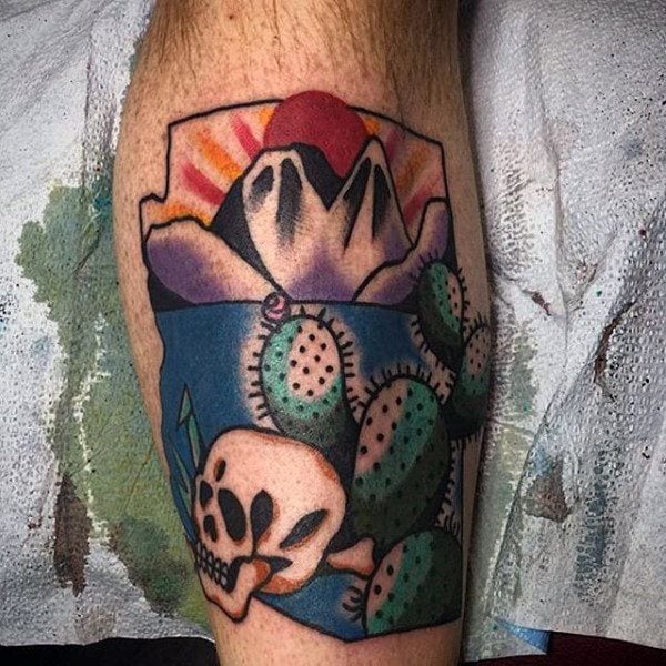Kaktus tattoo 29