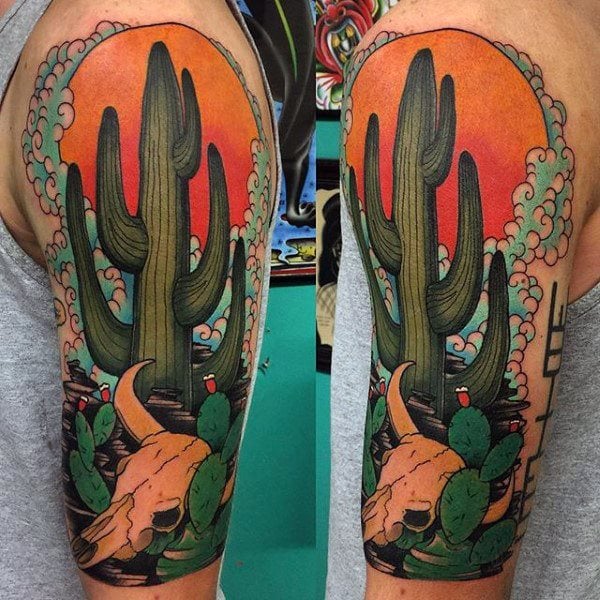Kaktus tattoo 31