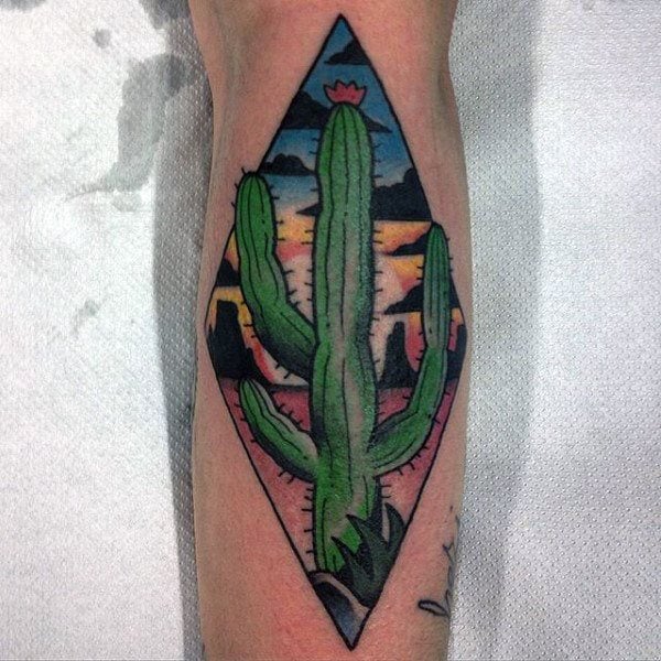 Kaktus tattoo 33