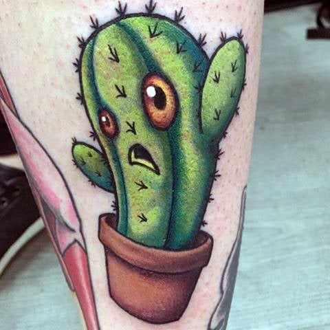 Kaktus tattoo 55