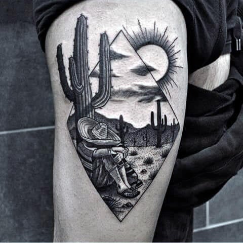 Kaktus tattoo 59