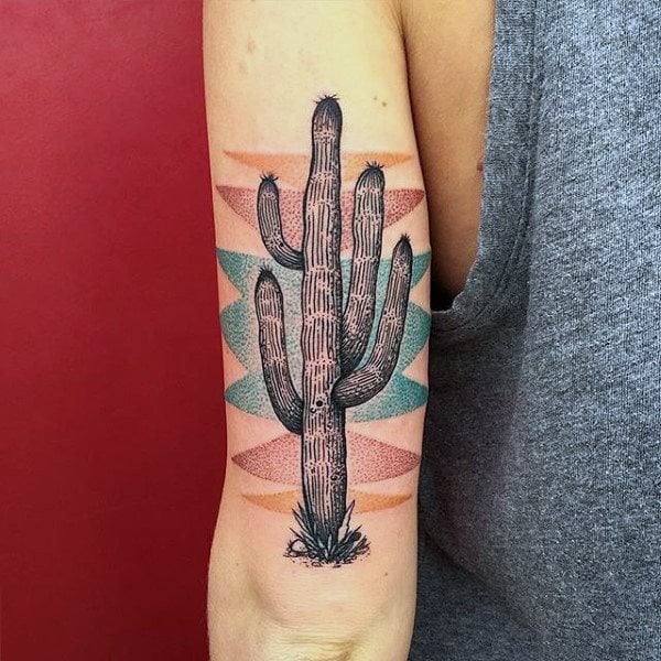 Kaktus tattoo 77