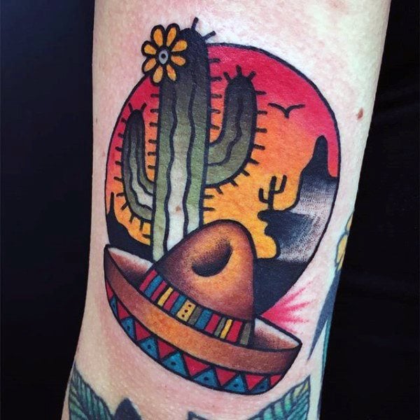 Kaktus tattoo 85