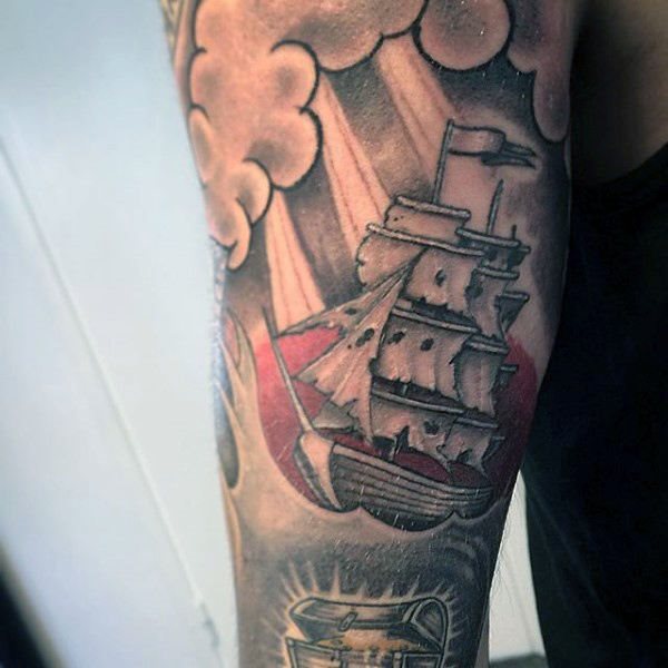 Schiff tattoo 70