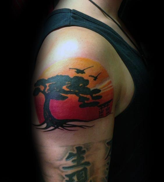 bonsai tattoo 129