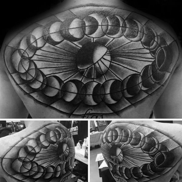 mondphasen tattoo 93