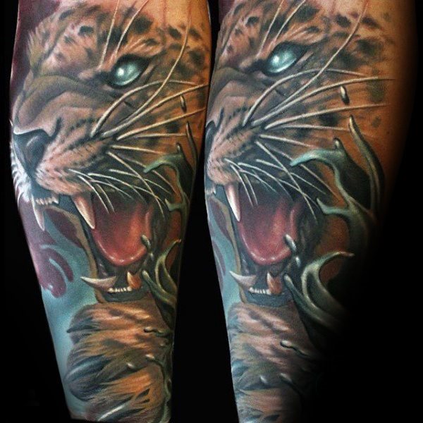 60 LeopardenTattoos Symbolik und Bedeutung