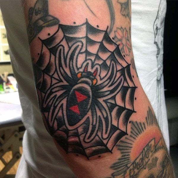 spinne tattoo 285