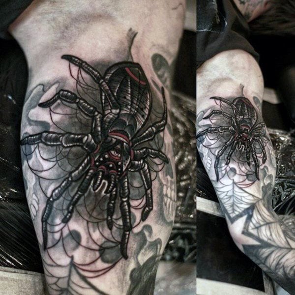 spinne tattoo 584