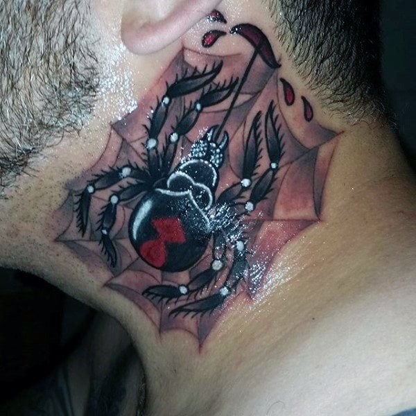 spinne tattoo 701