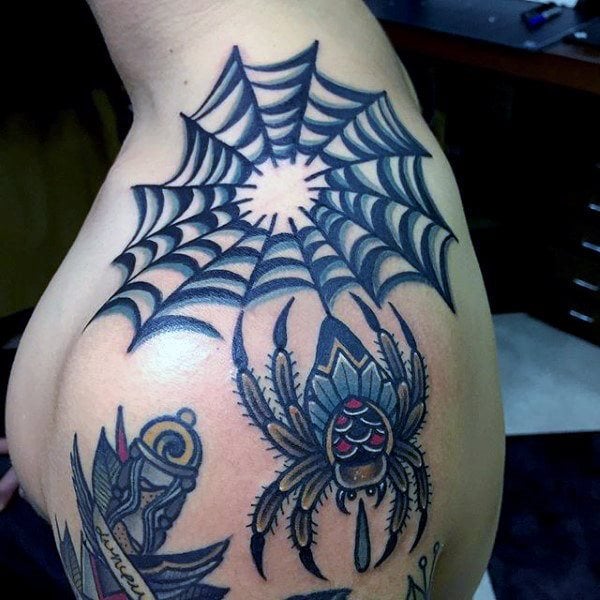 spinne tattoo 779