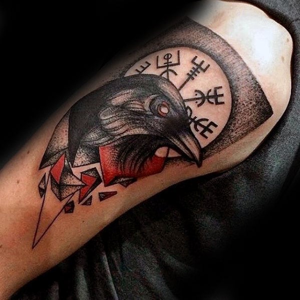 vegvisir-wikinger-kompass-tattoo 20