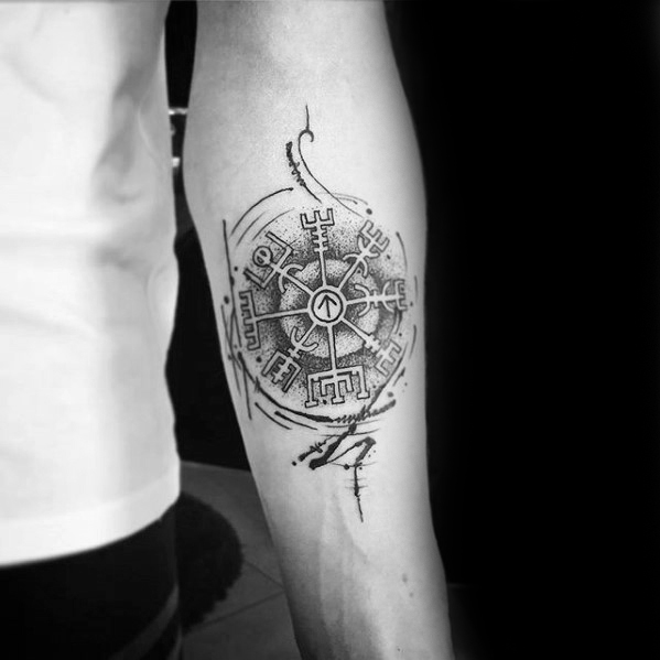 vegvisir-wikinger-kompass-tattoo 36
