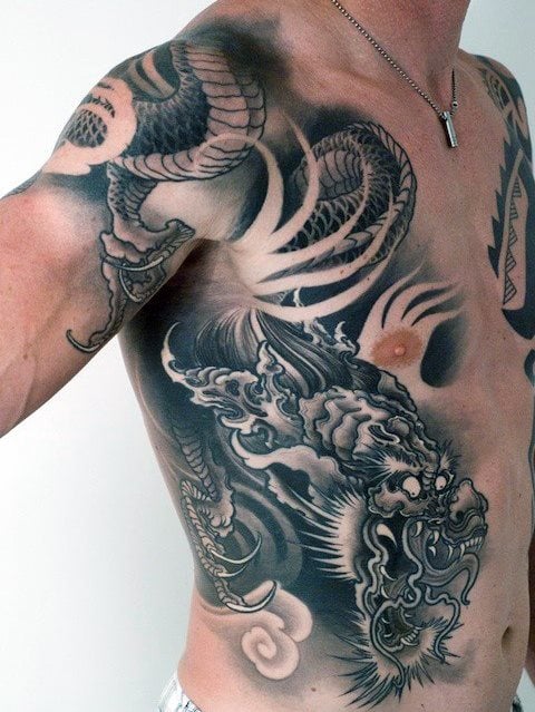 drache tattoo 434