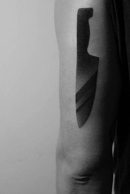 Messer tattoo 10
