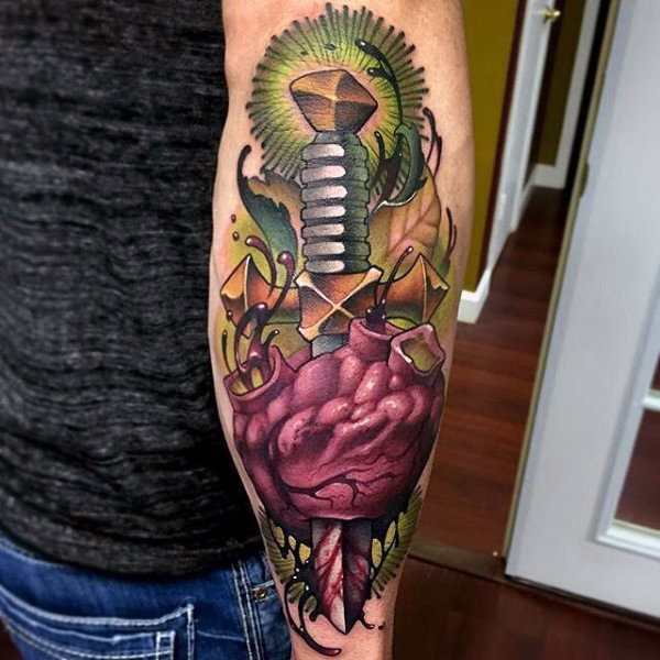Messer tattoo 142