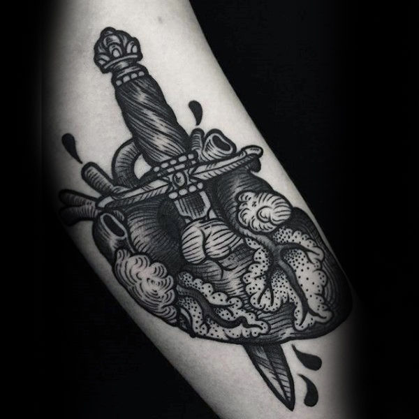 Messer tattoo 158