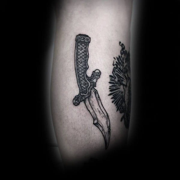 Messer tattoo 170