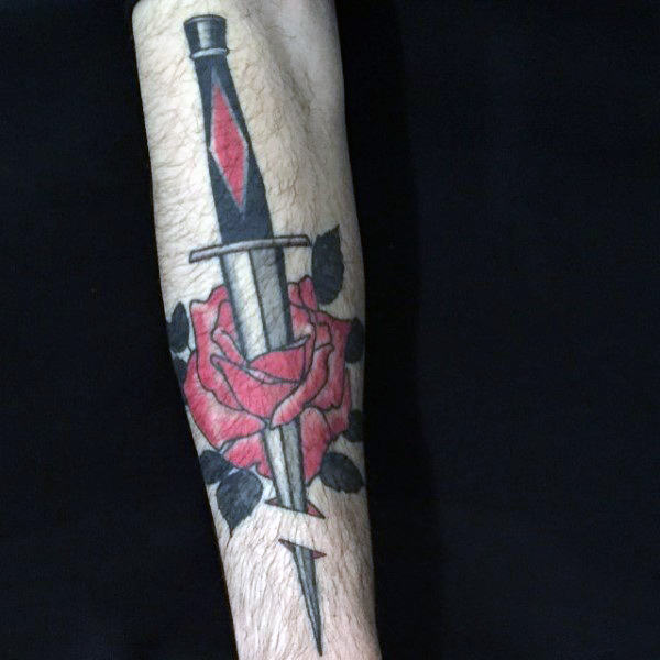Messer tattoo 234