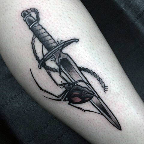 Messer tattoo 274