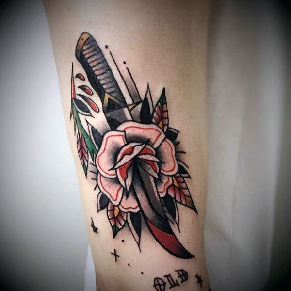 Messer tattoo 314