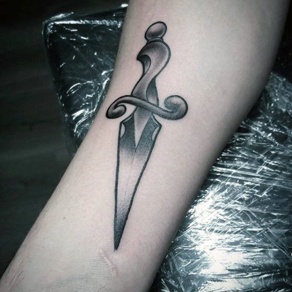 Messer tattoo 318
