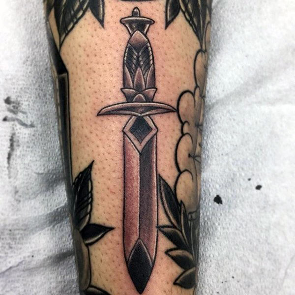 Messer tattoo 330