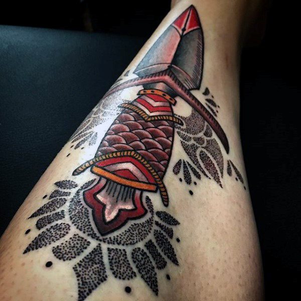 Messer tattoo 366