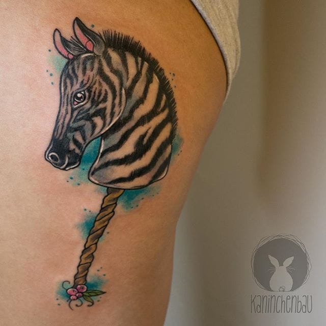 zebra tattoo 146
