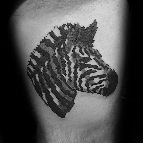 zebra tattoo 158