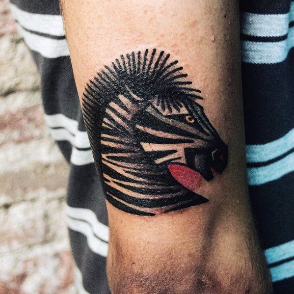 zebra tattoo 166