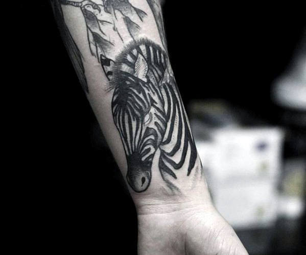 zebra tattoo 194