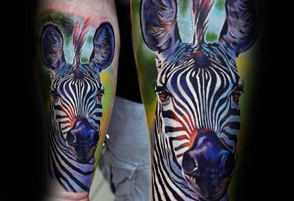 zebra tattoo 38