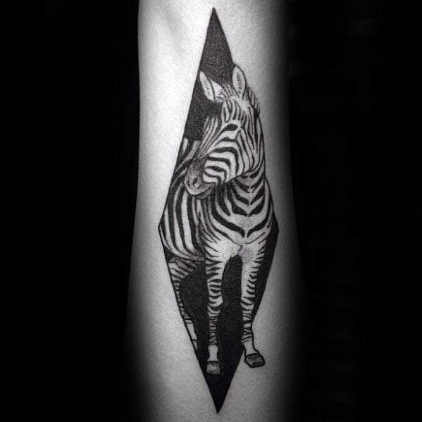 zebra tattoo 50