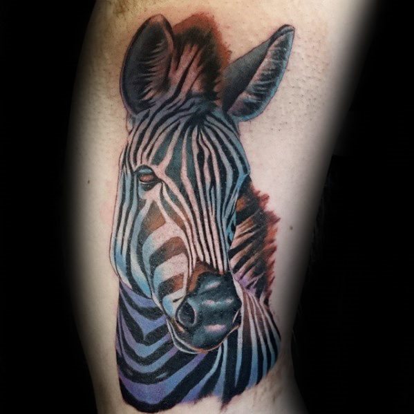 zebra tattoo 86