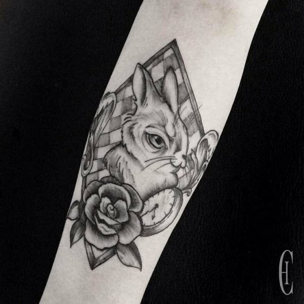 kaninchen tattoo 233