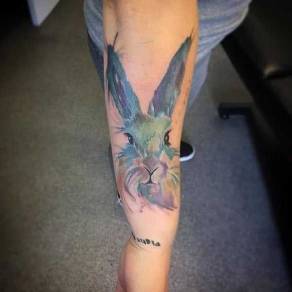 kaninchen tattoo 275