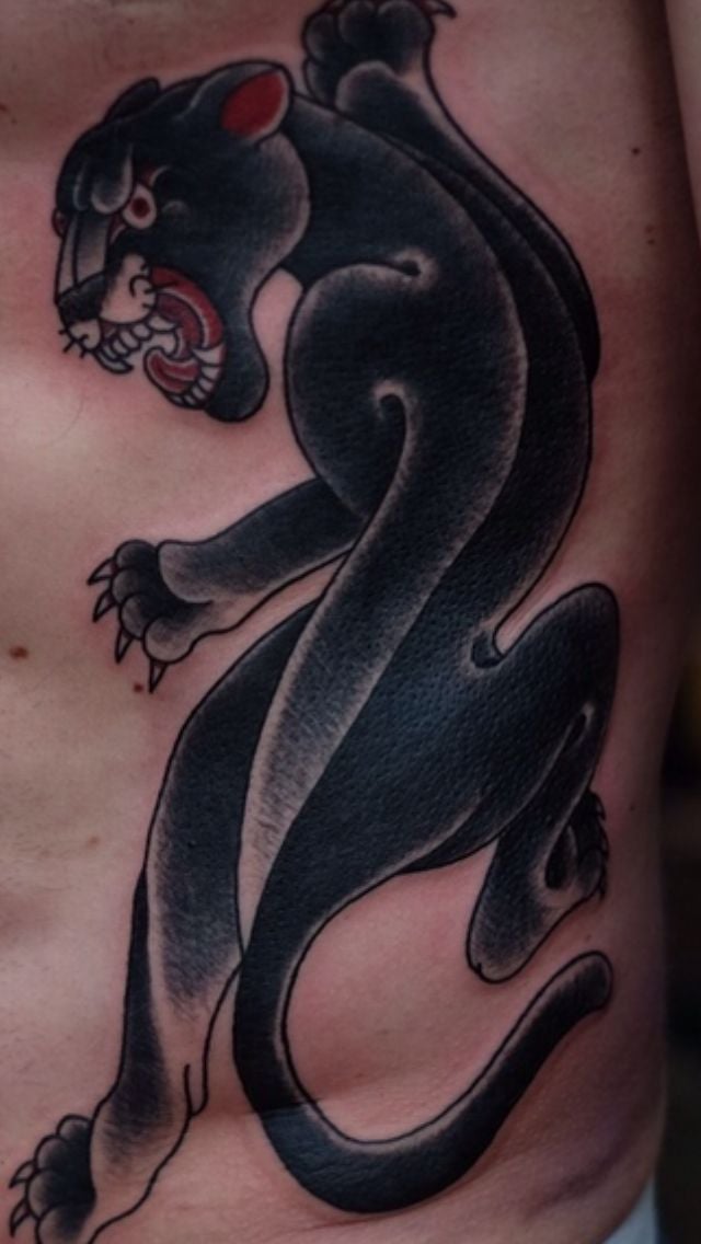panther tattoo 119