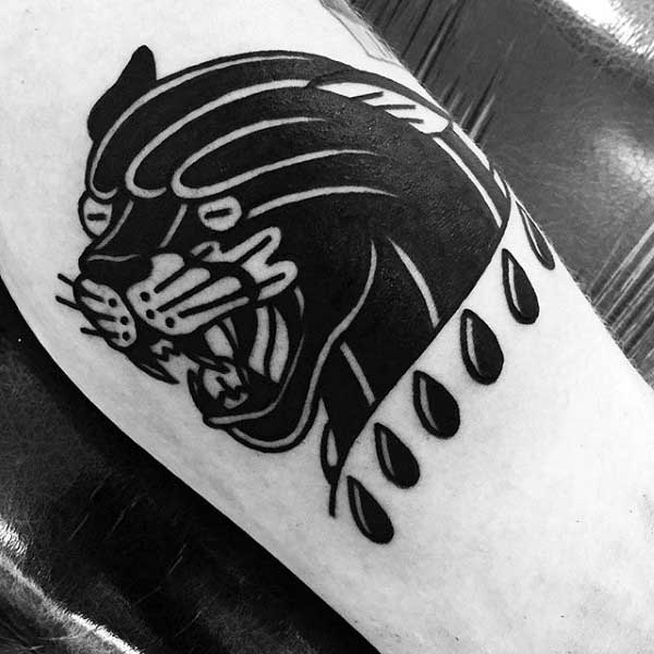 panther tattoo 152