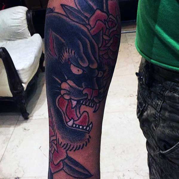 panther tattoo 179