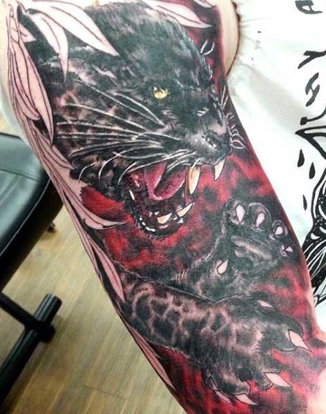 panther tattoo 191