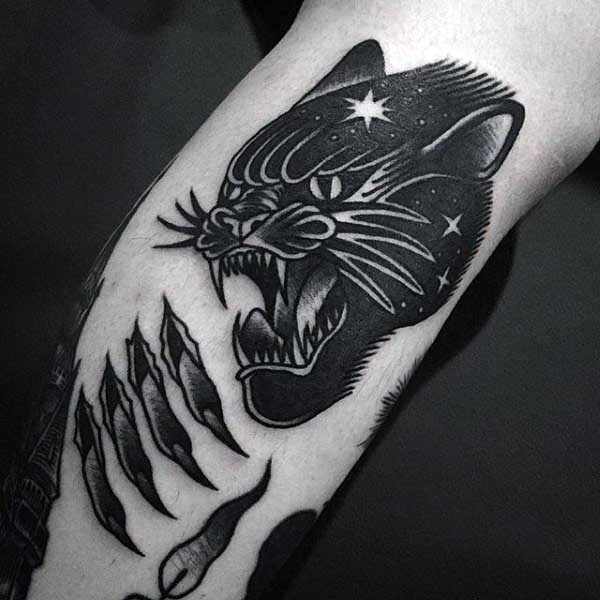 panther tattoo 197